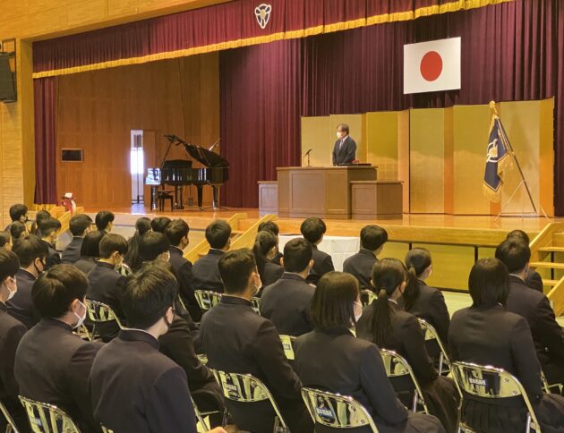 2023 熊本県立熊本西高等学校 同窓会入会式