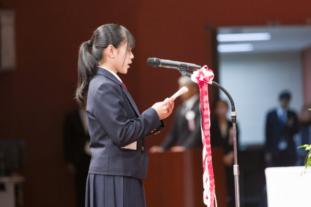 熊本県立熊本西高等学校創立50周年記念式典